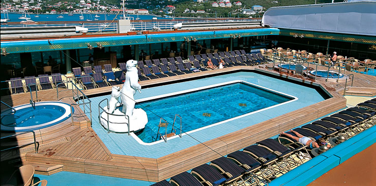 Lido Pool (Ms Zuiderdam) CRUCEROS MS ZUIDERDAM HOLLAND AMERICA LINE CRUCEROS ALASKA CRUCEROS CARIBE CRUCEROS PACIFICO
